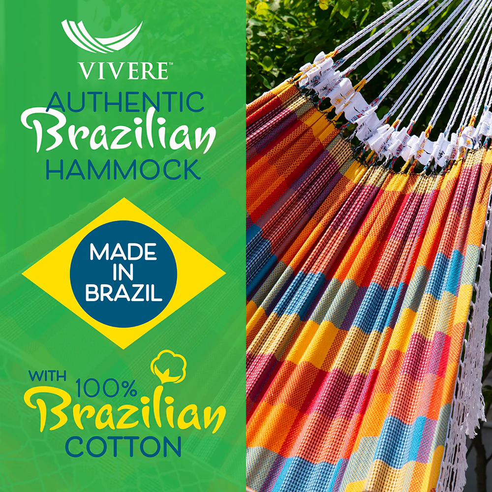 Authentic Brazilian Tropical Hammock - Carnival - Image 7
