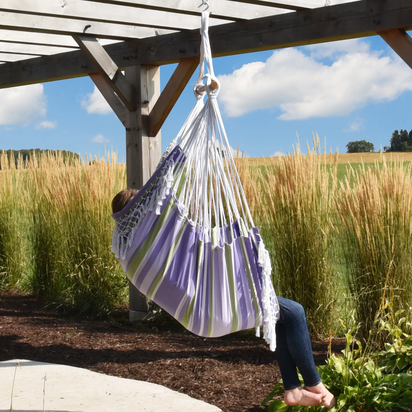 Brazilian Hammock Chair - Tranquility - Image 4