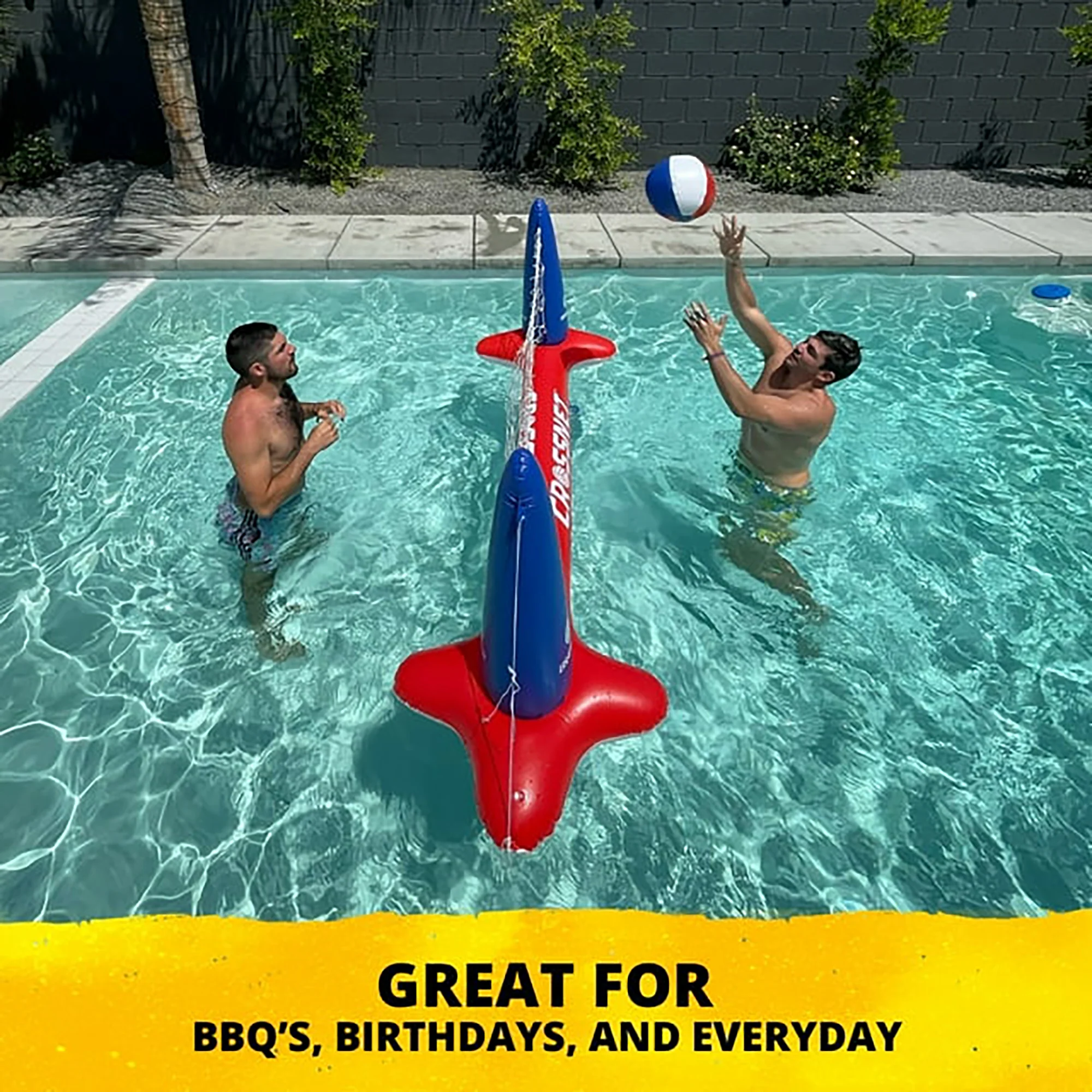 CROSSNET® USA Version Inflatable Volleyball Net - Image 3