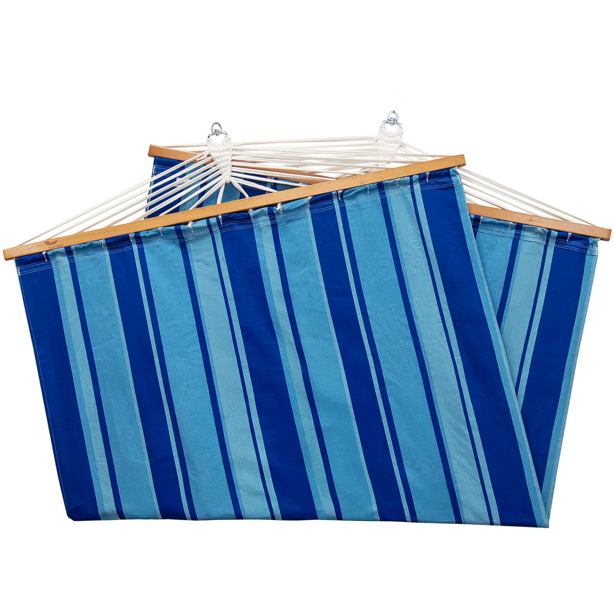 Cotton Spreader Bar Hammock - Island Breeze