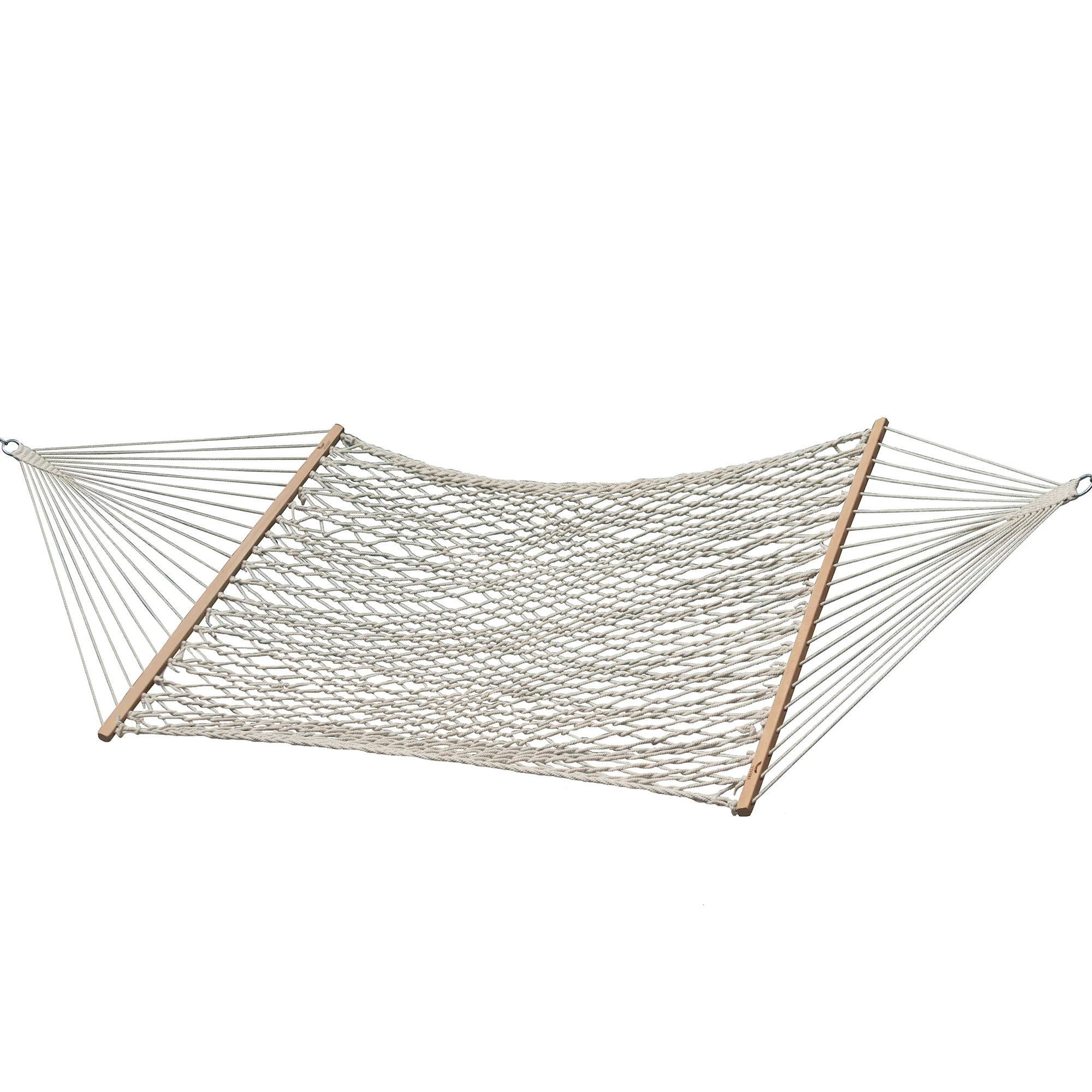 Cotton Rope Spreader Bar Hammock - Natural - Image 6