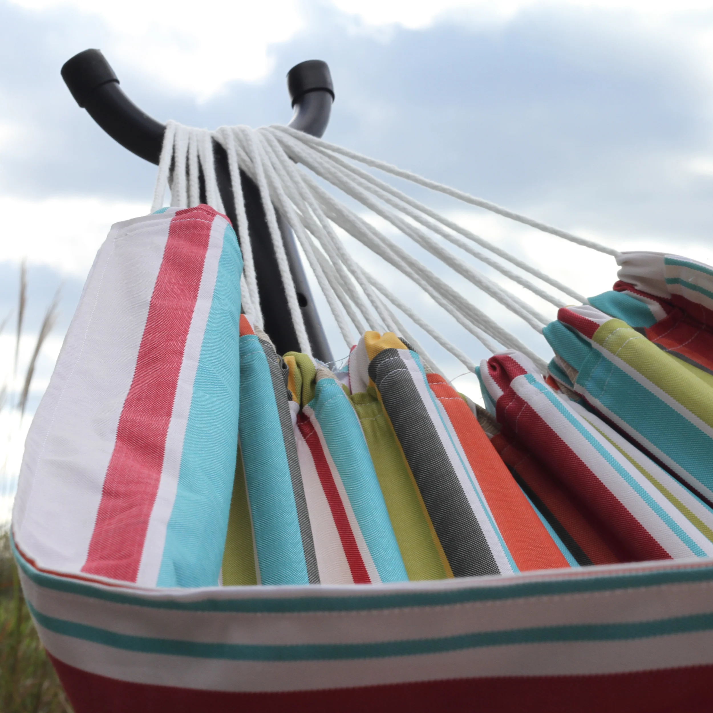 Double Polyester Hammock with Stand (9ft/280cm) - Ciao - Image 5