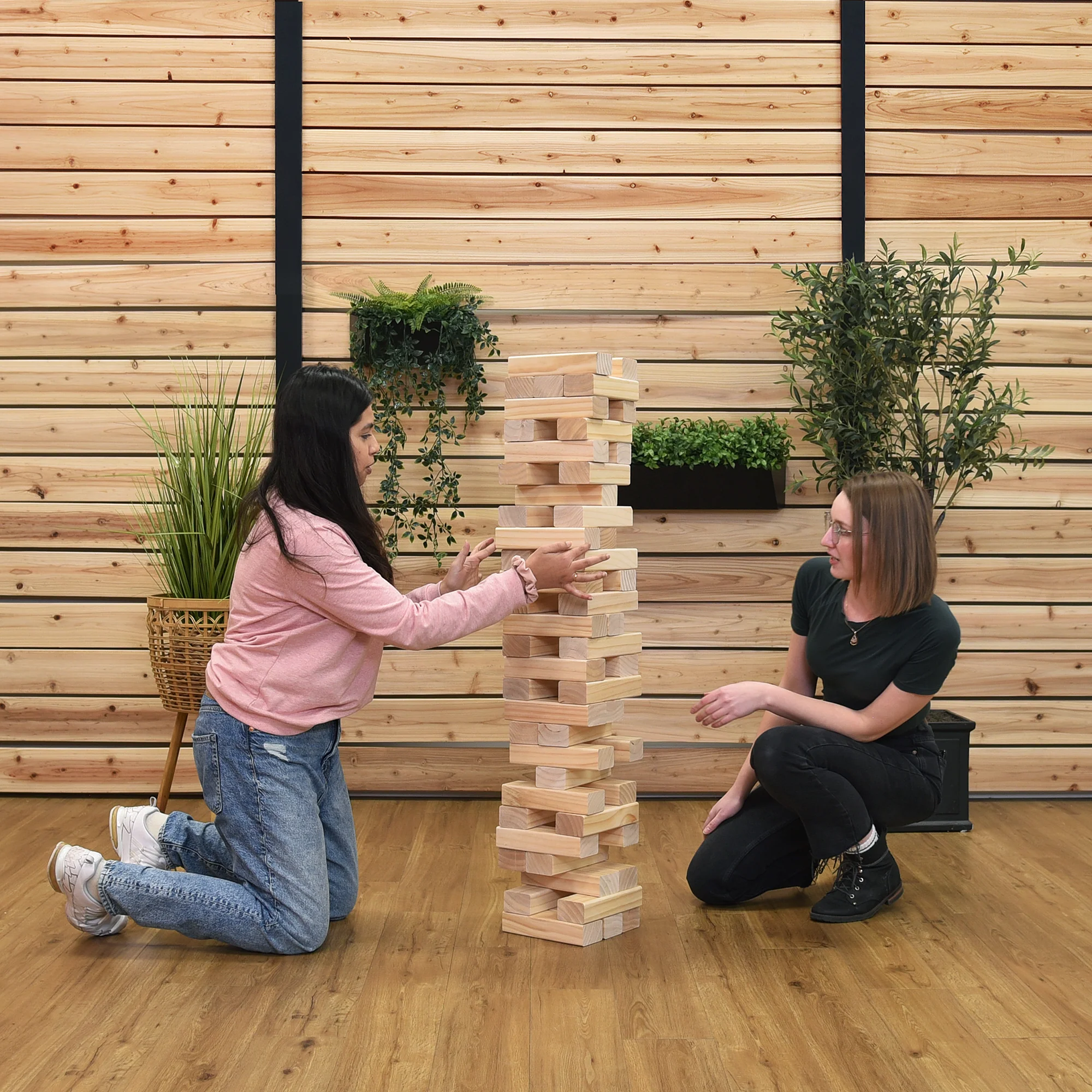 Giant Tumble Tower Outdoor Game - Image 5