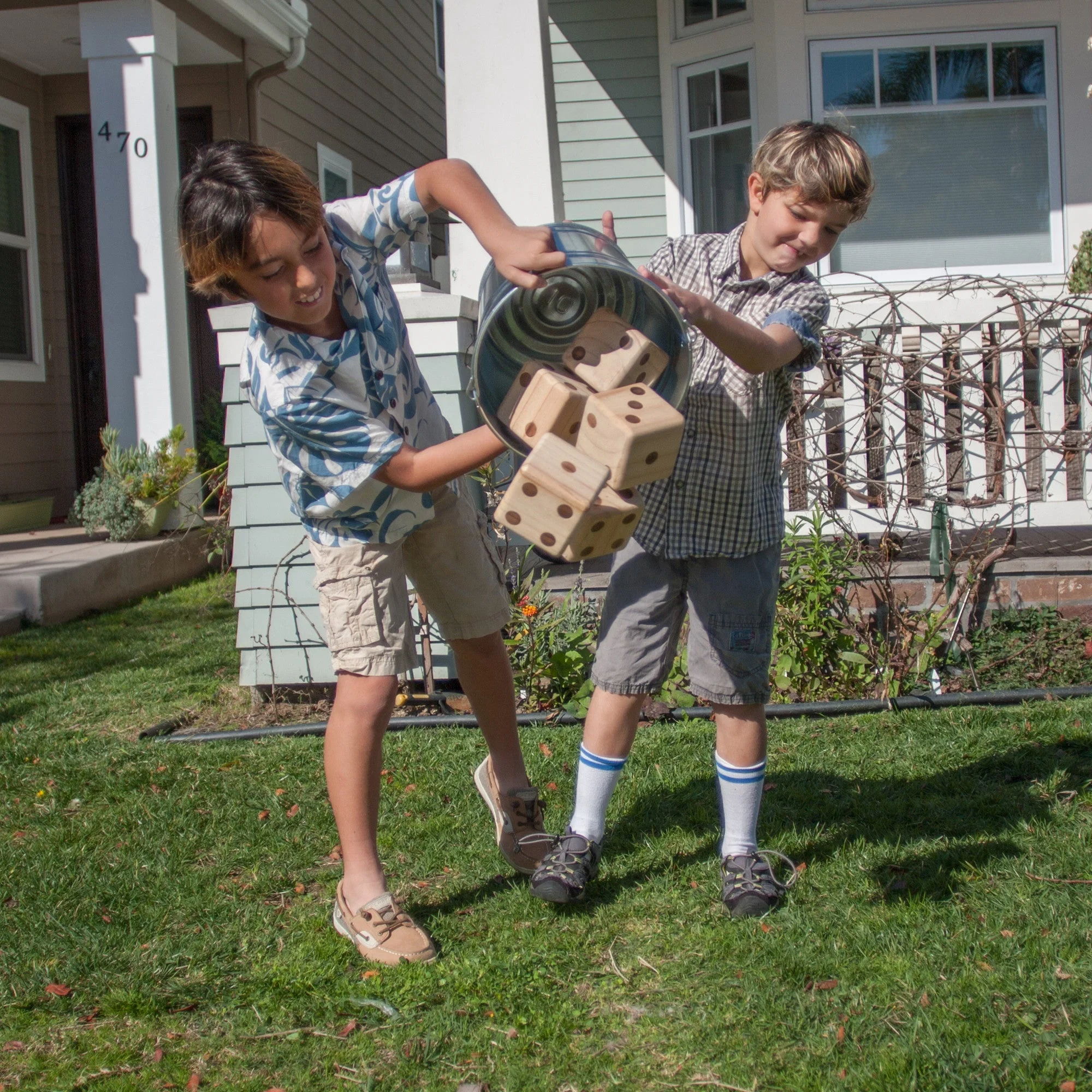 Giant Wooden Dice - Image 5