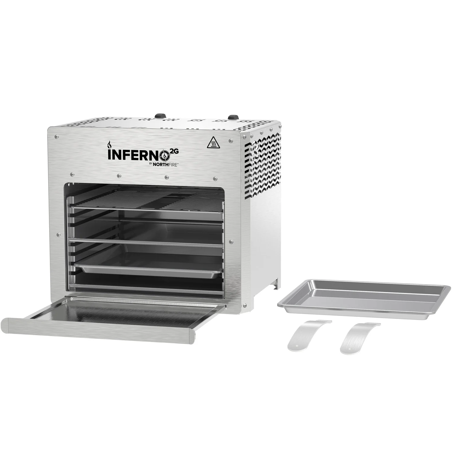 INFERNO2G Double Gourmet Infrared Cooking Grill - Image 2