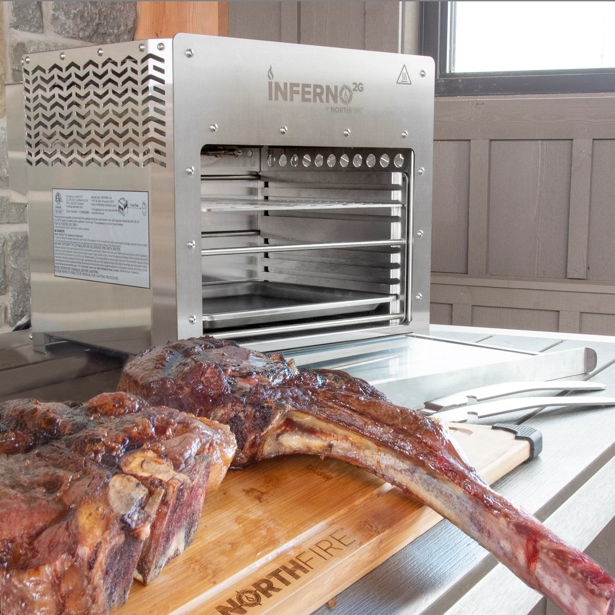 INFERNO2G Double Gourmet Infrared Cooking Grill - Image 4