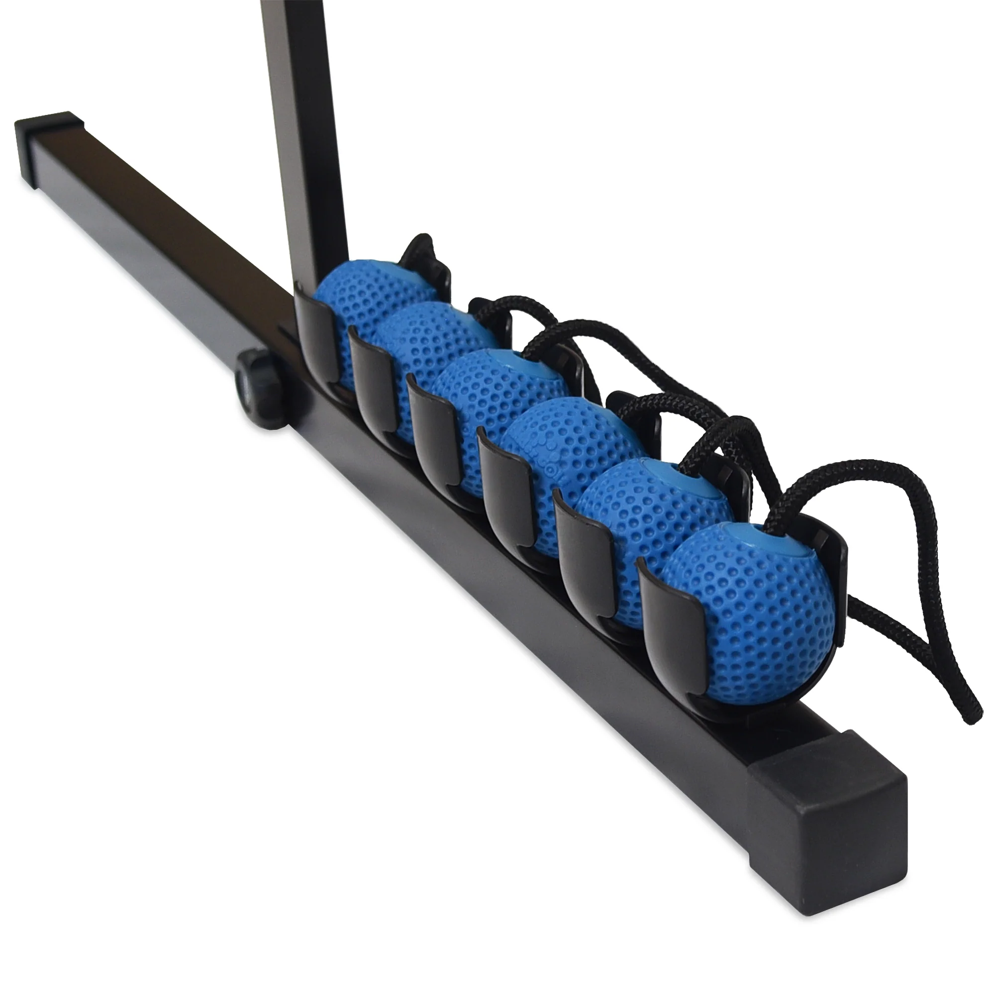 Ladder Golf® Extreme Metal Tournament Edition Ladder Ball Game - Blue & White - Image 3