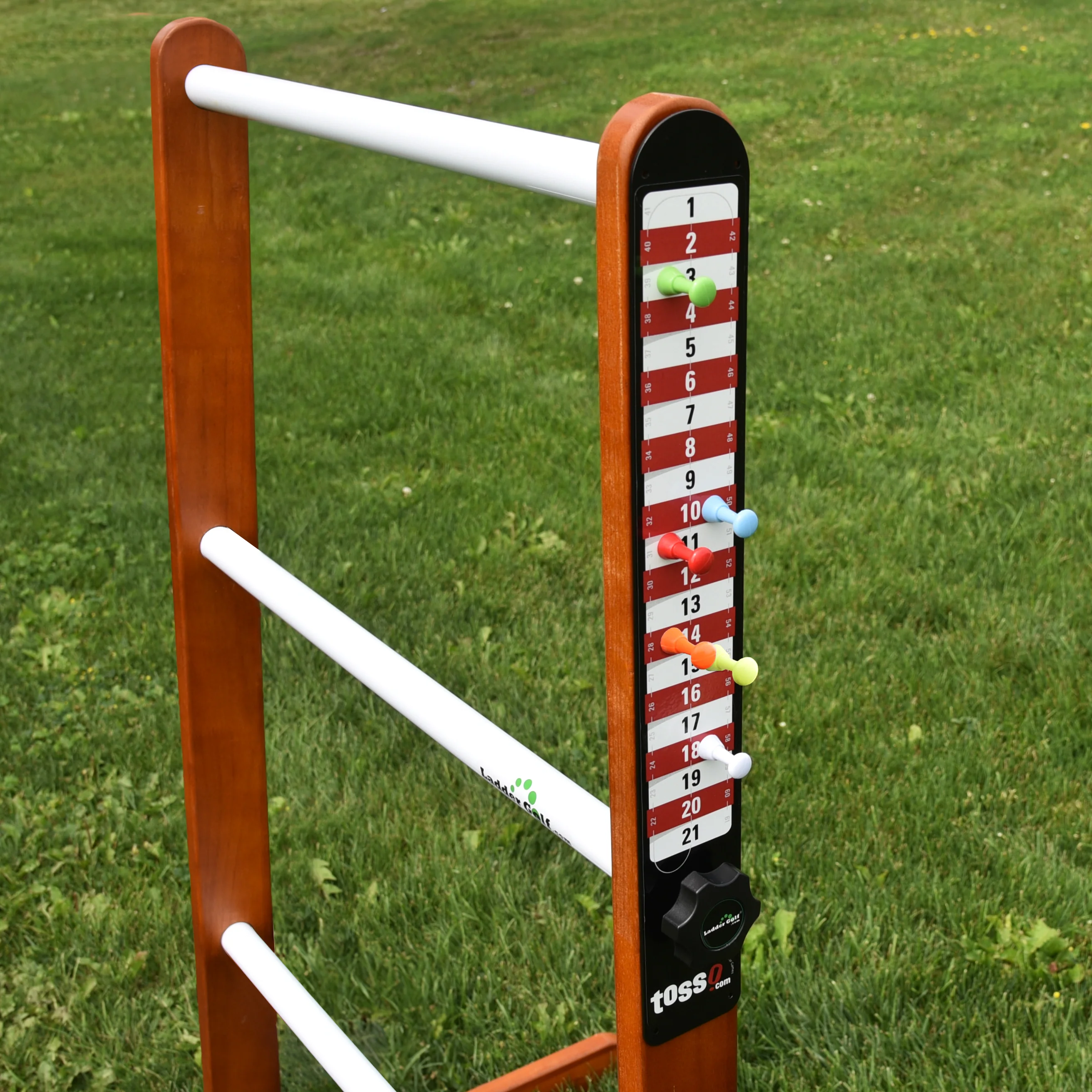 Ladder Golf® Outdoor Game Scoreboard - Red - Image 2