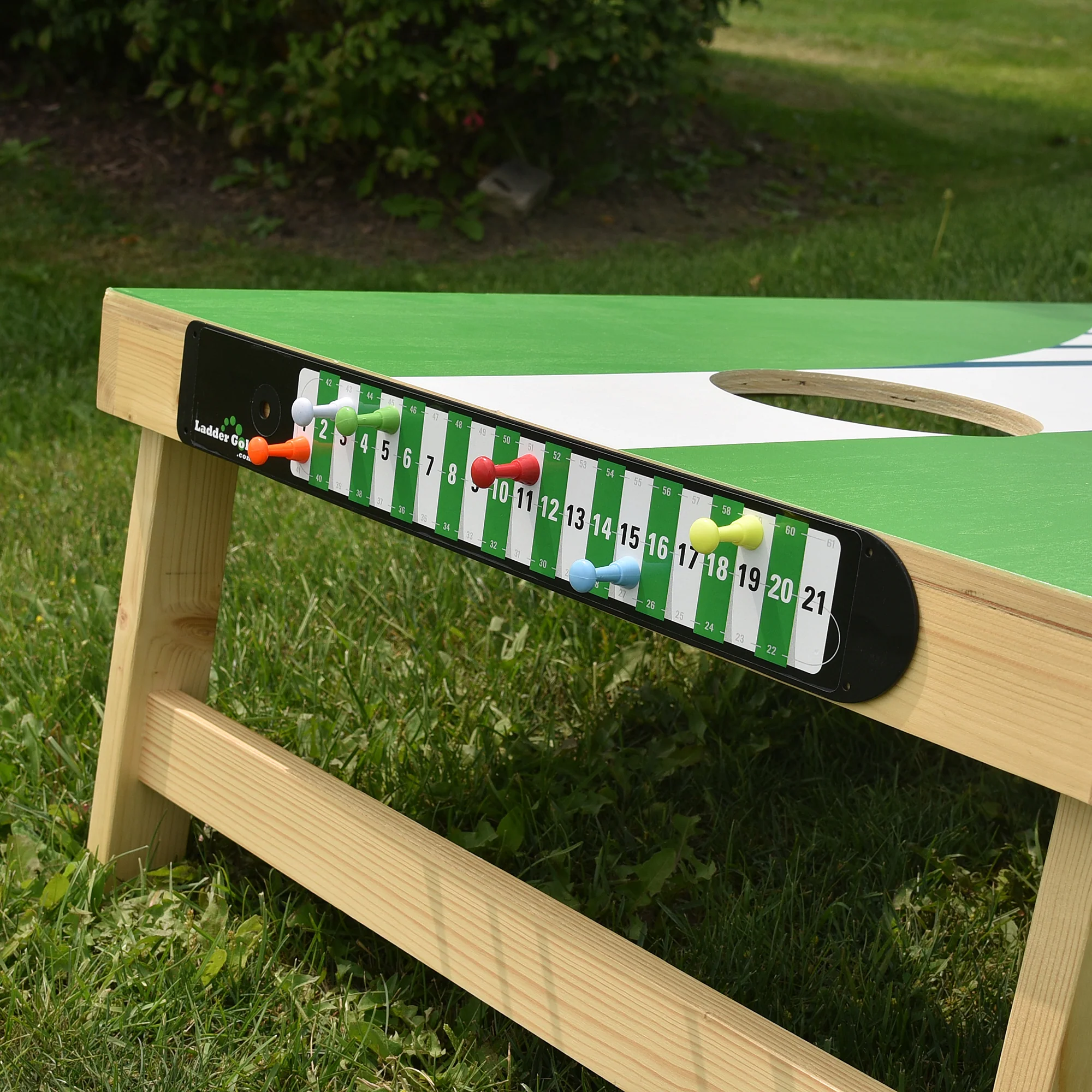 Ladder Golf® Outdoor Game Scoreboard - Green - Image 4