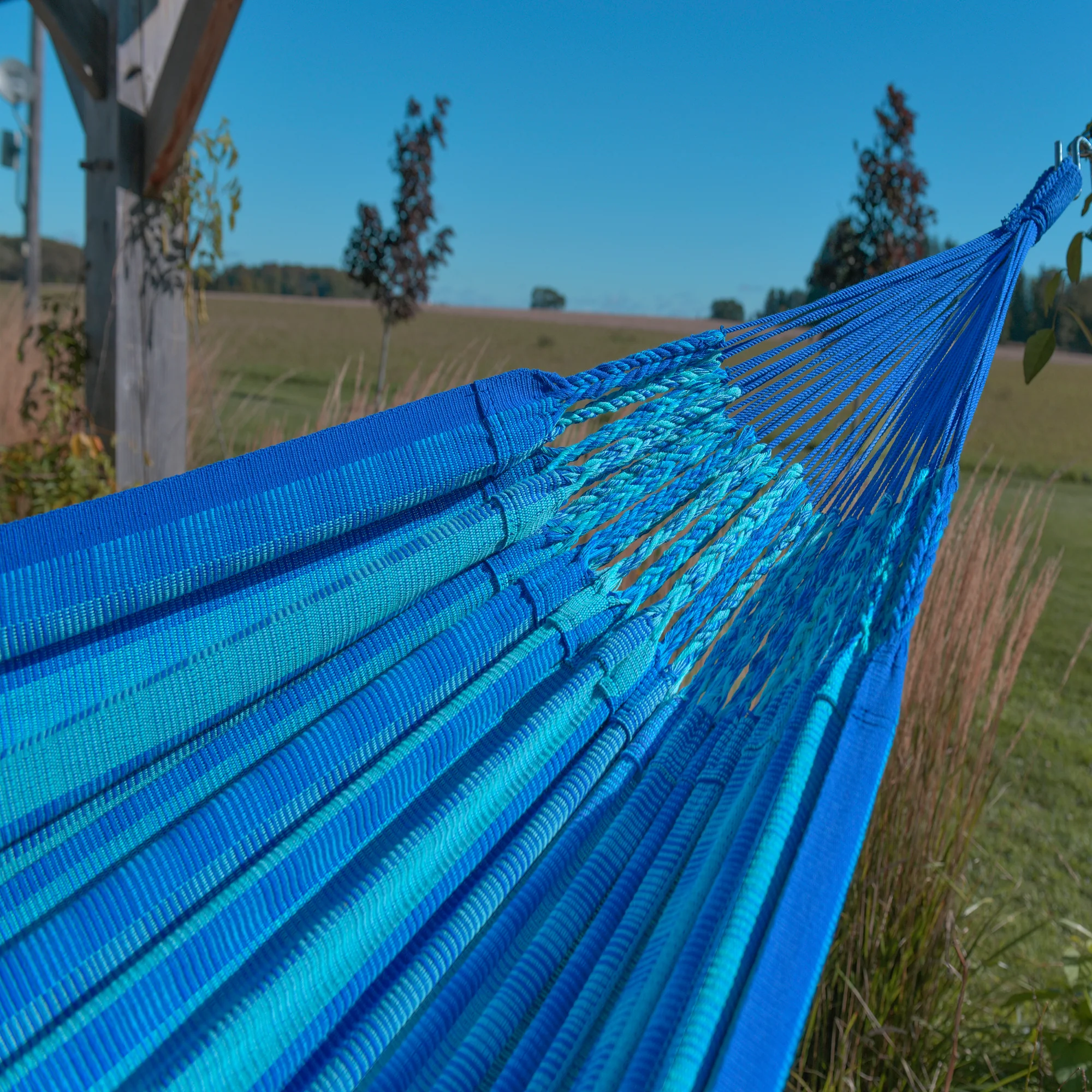 Latin Double Cotton Hammock - Laguna - Image 5