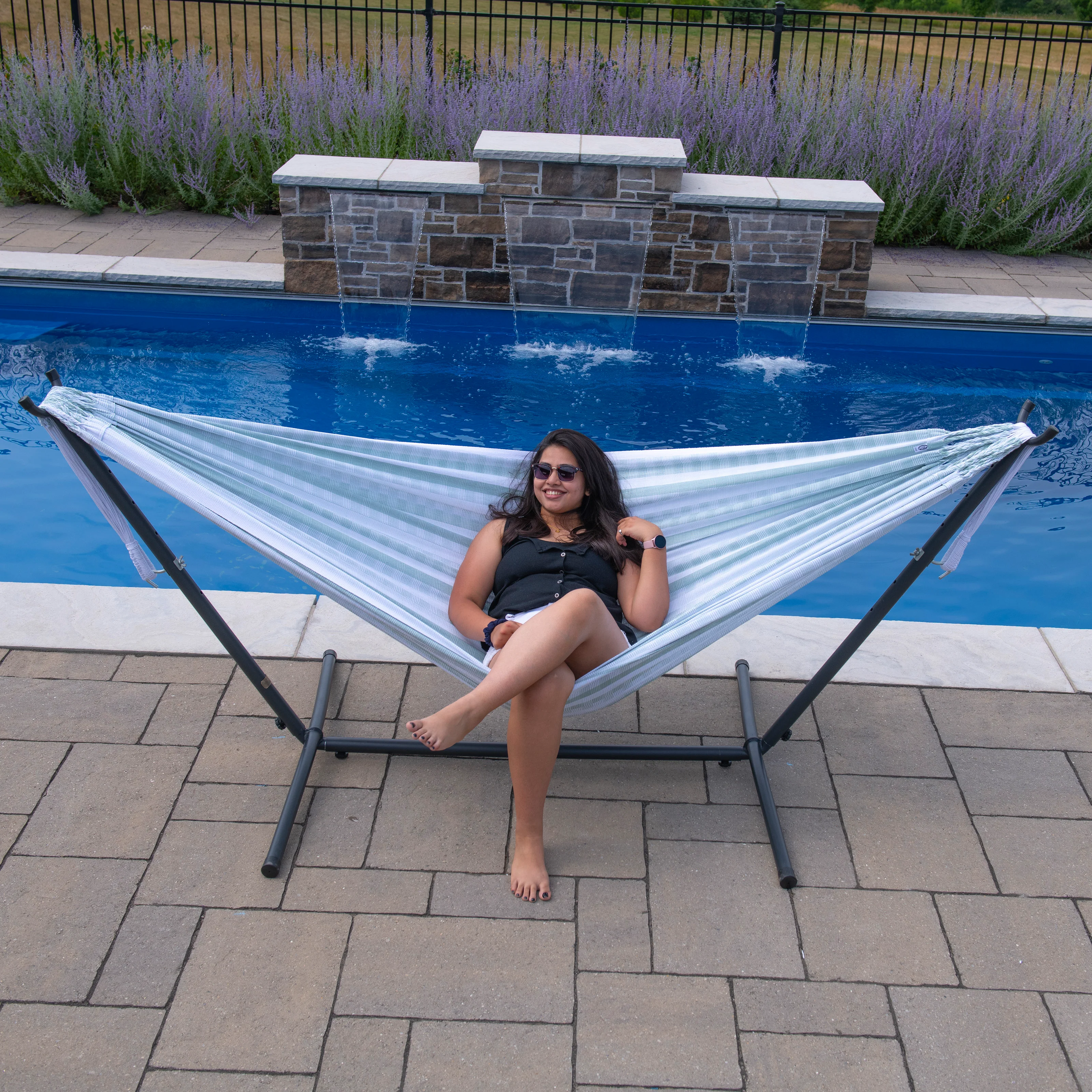 Latin Hammock with Stand (9ft/280cm) - Pura - Image 2