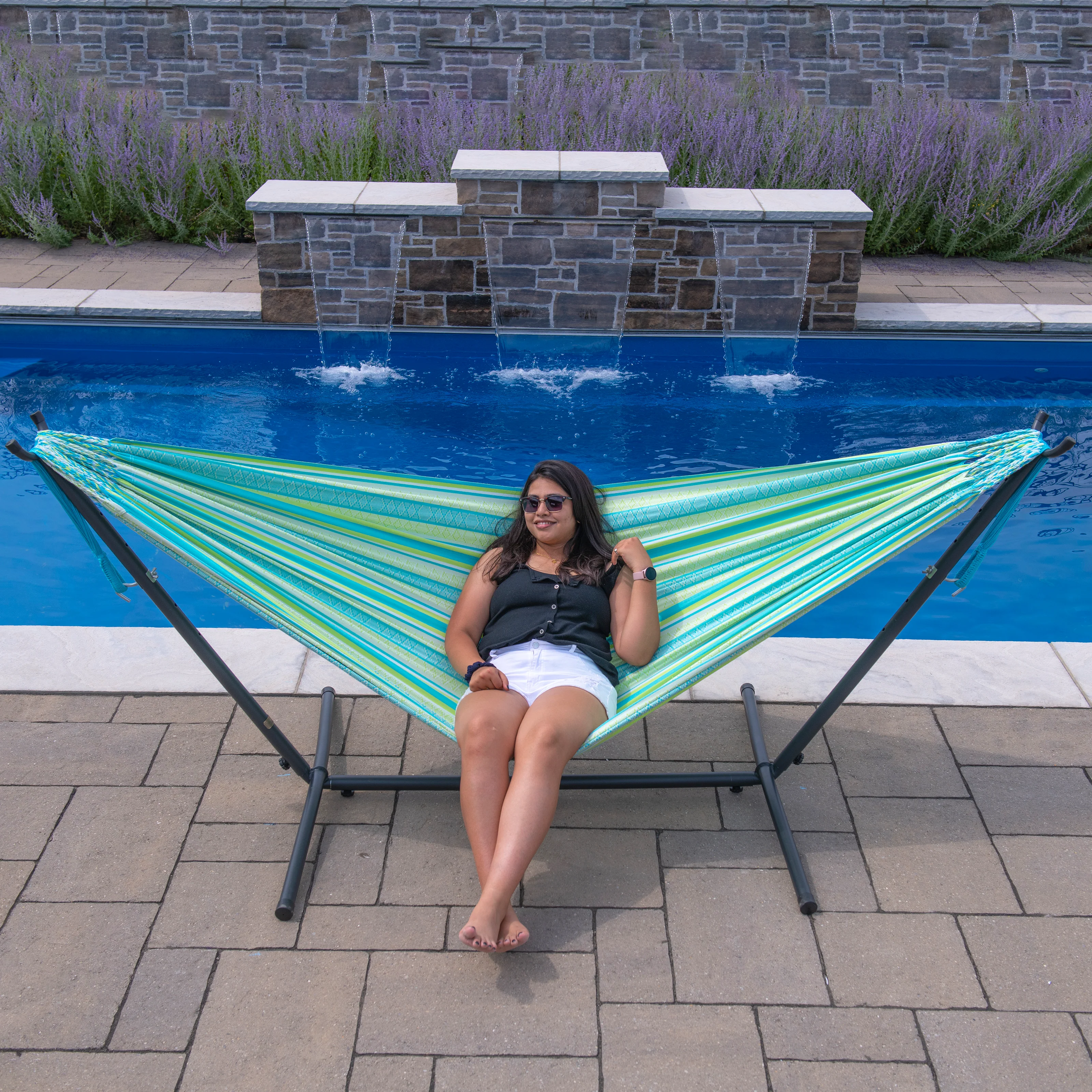 Latin Hammock with Stand (9ft/280cm) - Callaina - Image 3