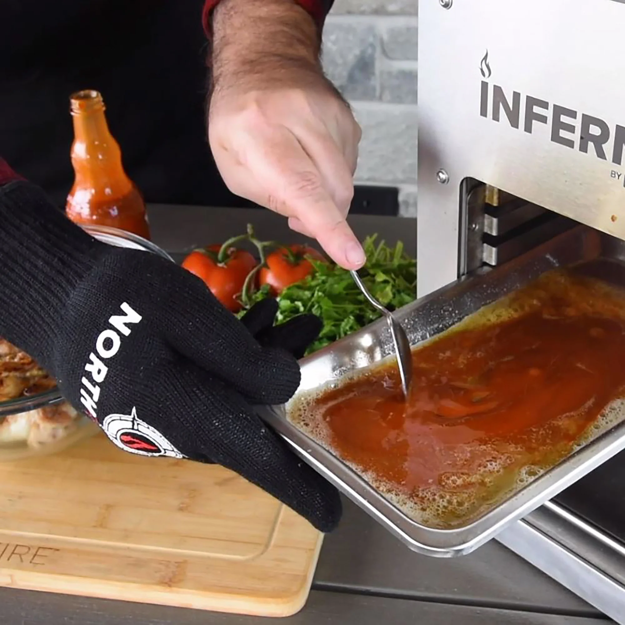 NorthFire Heat Resistant Grilling Gloves - Image 5