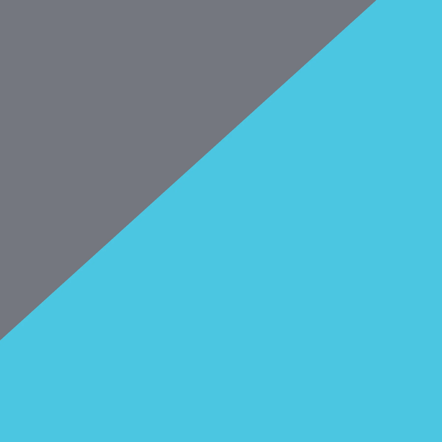 Parachute Hammock Chair - Turquoise & Grey - Image 6