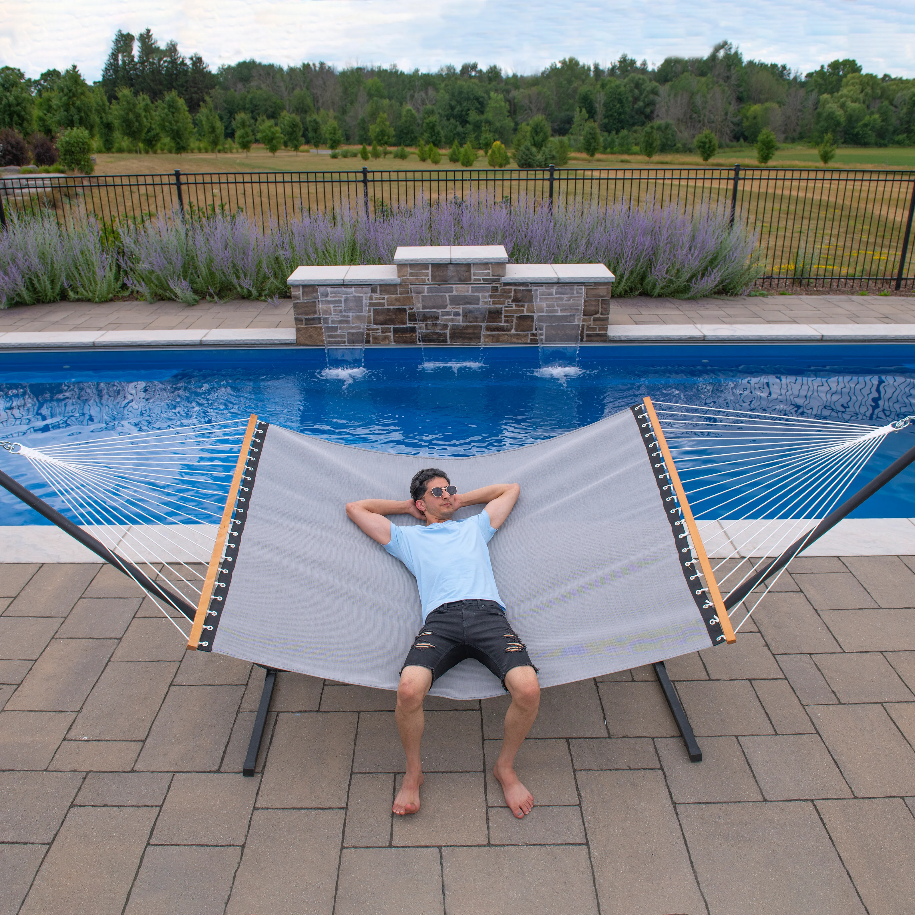Phifer® Poolside Spreader Bar Hammock - Haven - Image 4