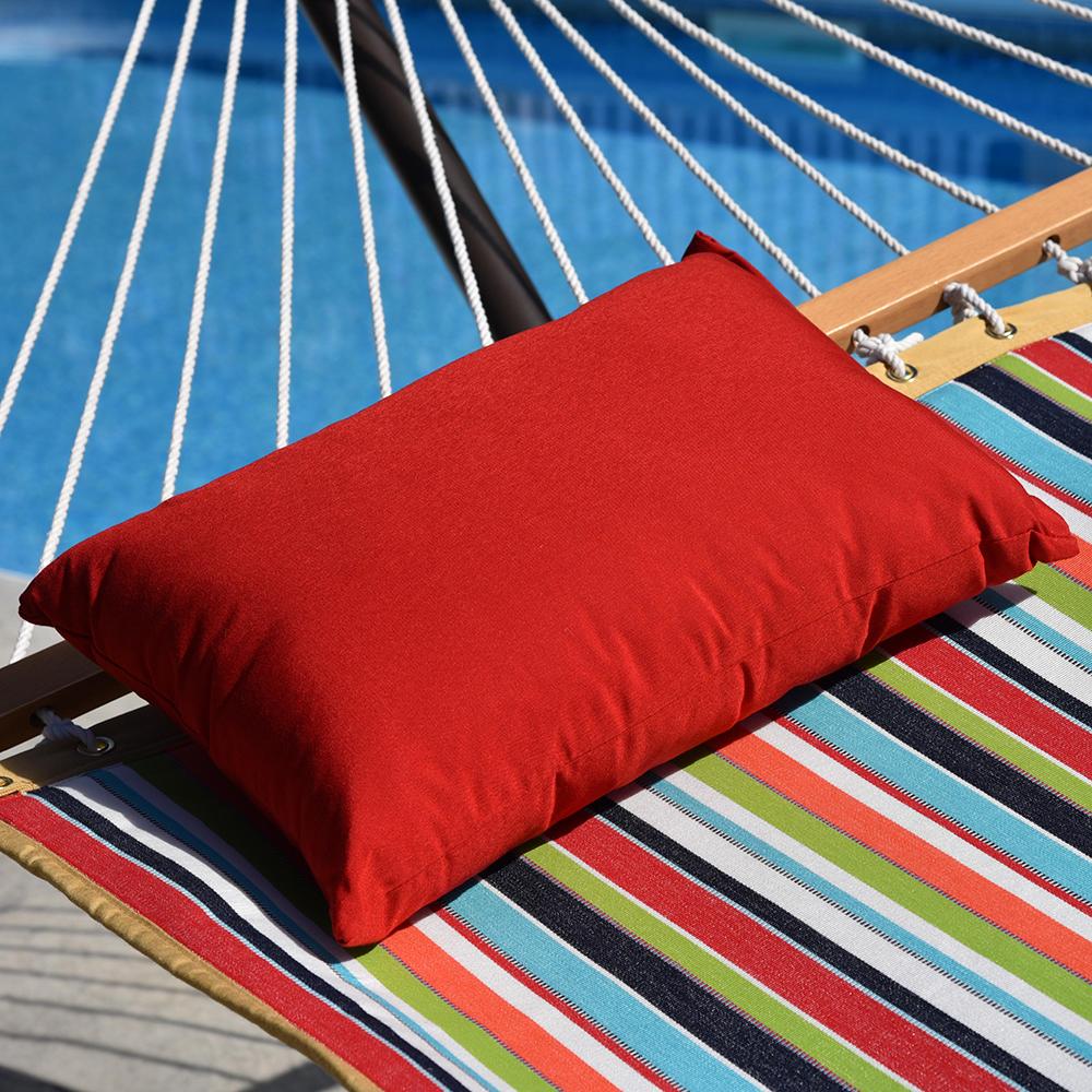 Polyester Pillow (20in/50cm) - Cherry Red - Image 5