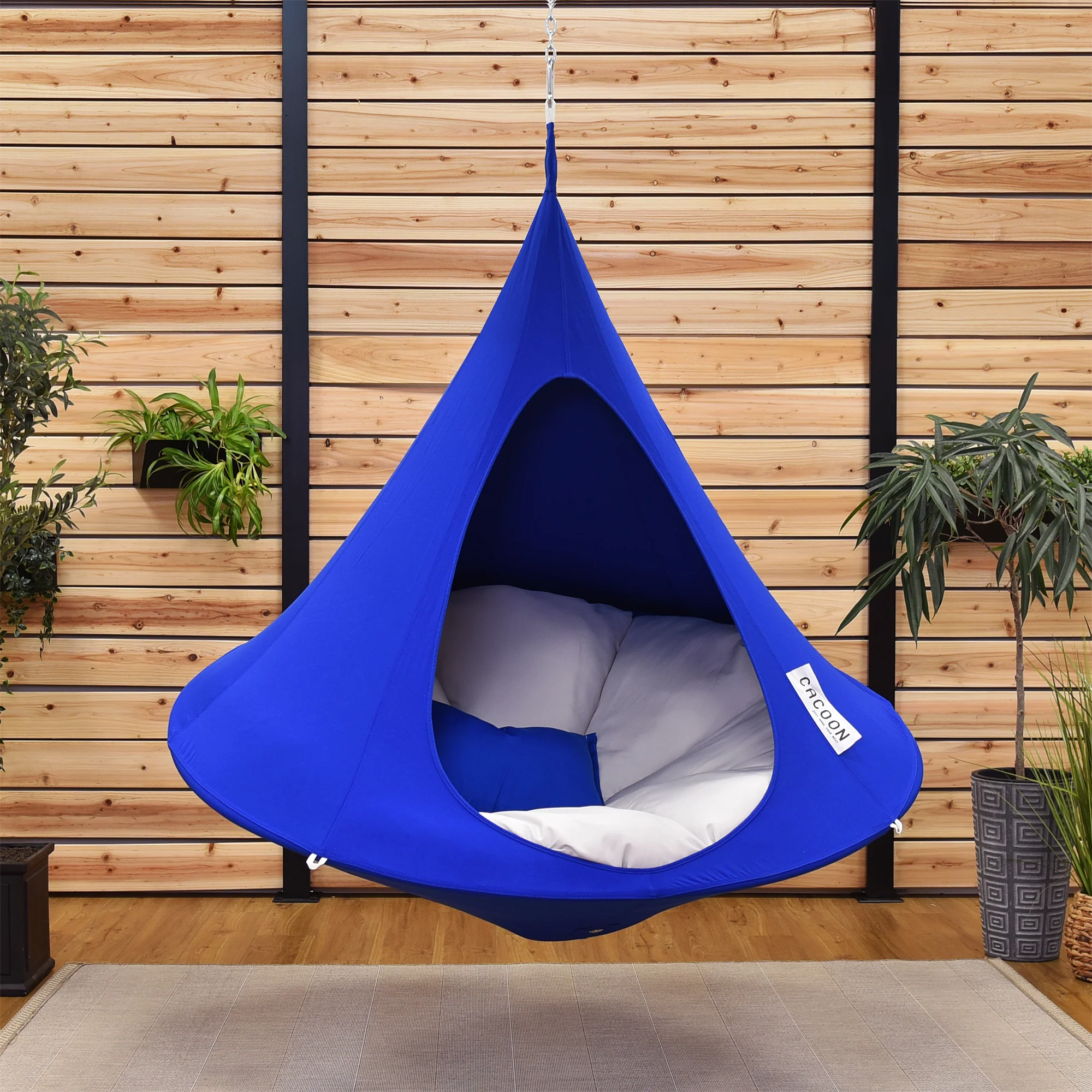 Polyester Pillow (20in/50cm) - Royal Blue - Image 3