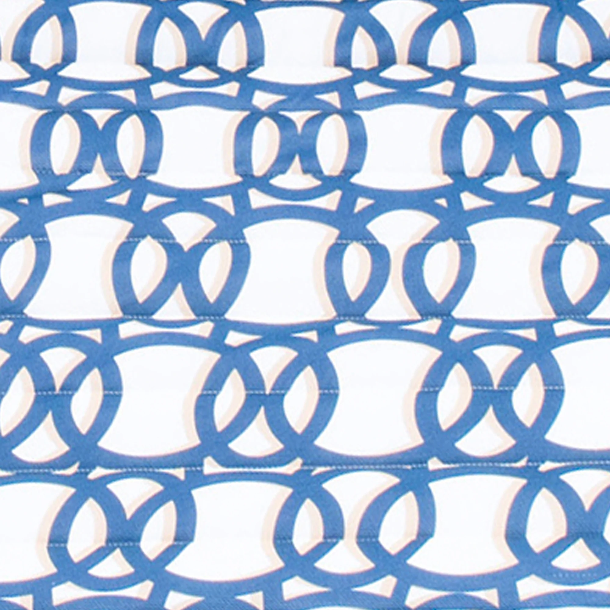 Quilted Fabric Spreader Bar Hammock - Nautical - Image 5