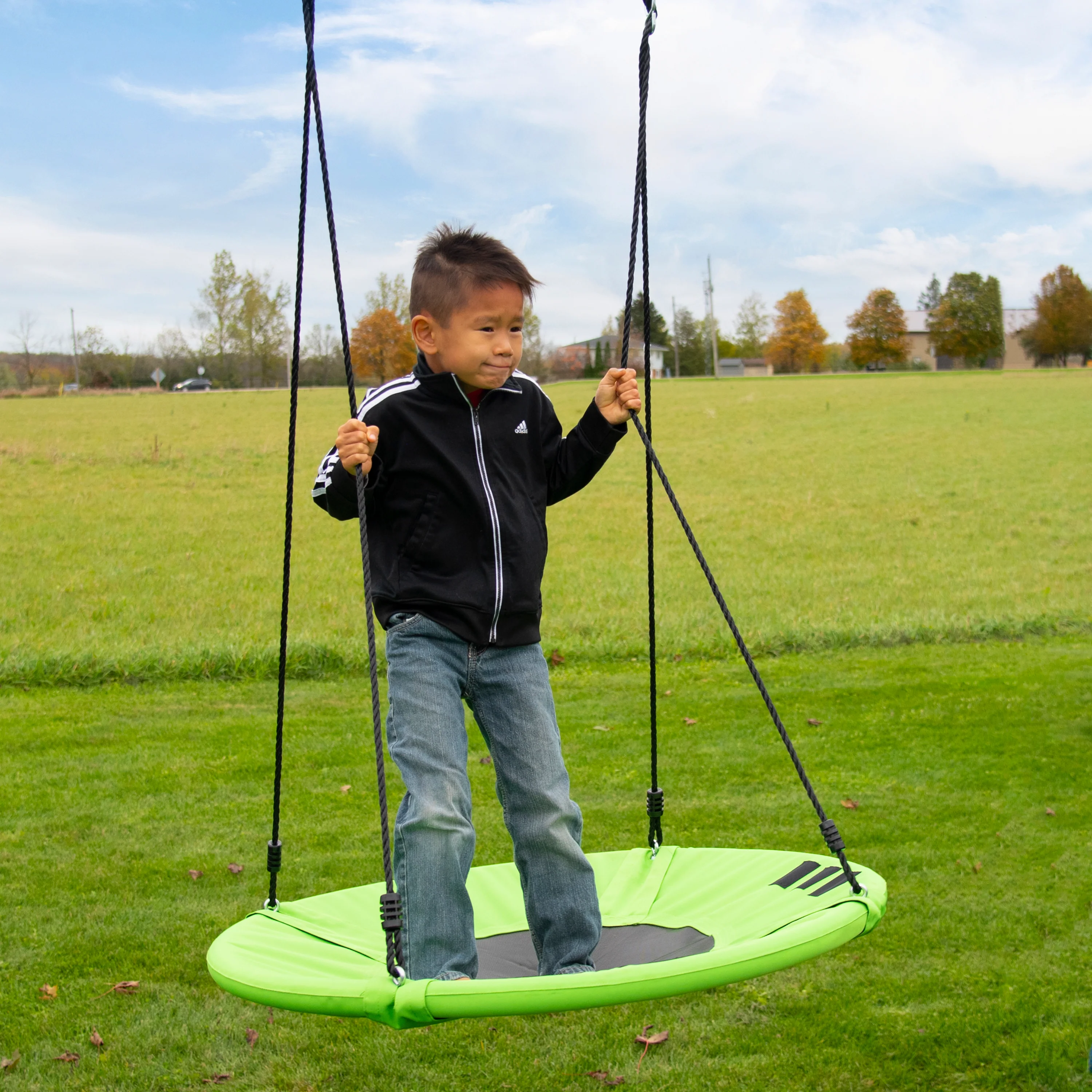 Cacoon Saucer Swing - Earth Green - Image 3
