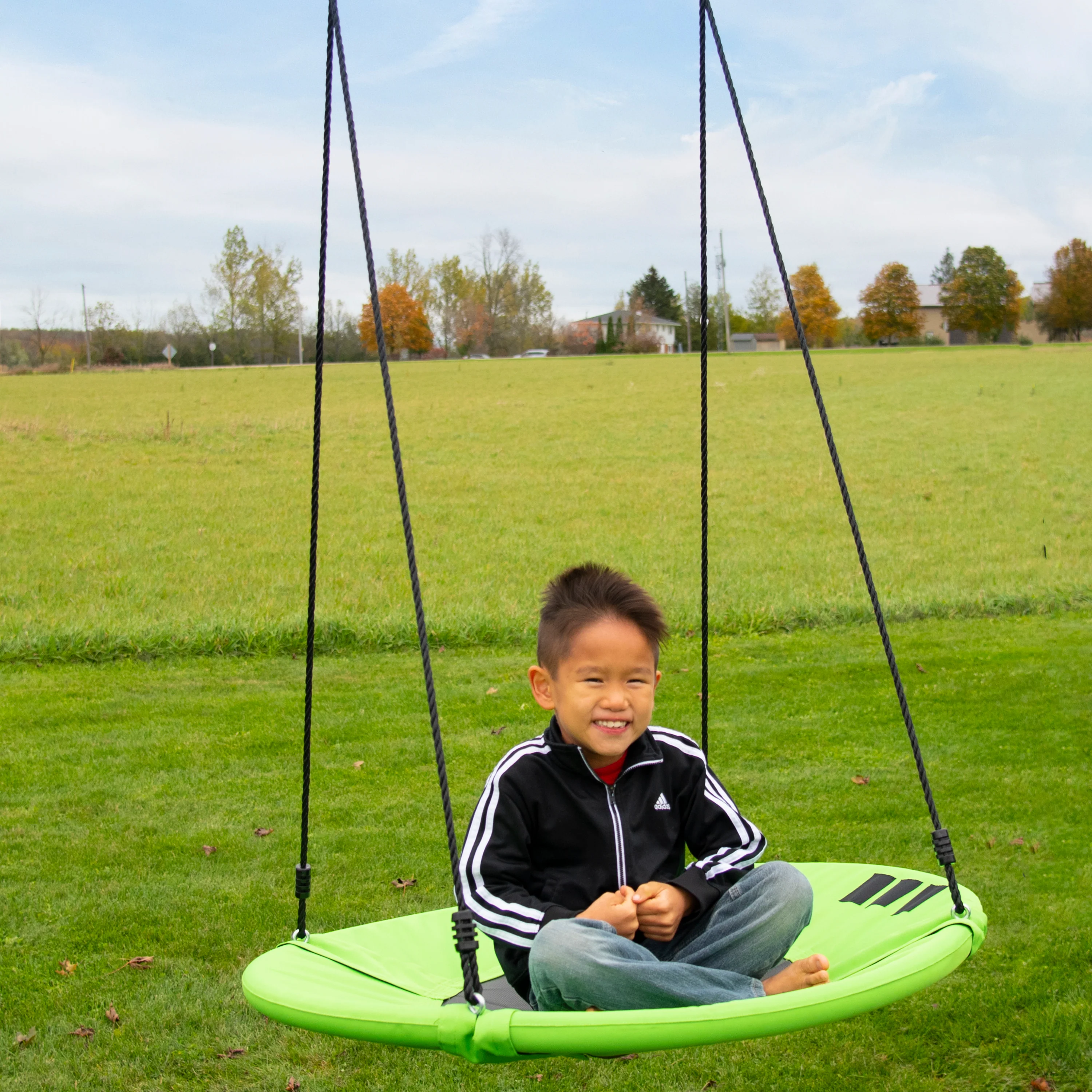 Cacoon Saucer Swing - Earth Green - Image 4