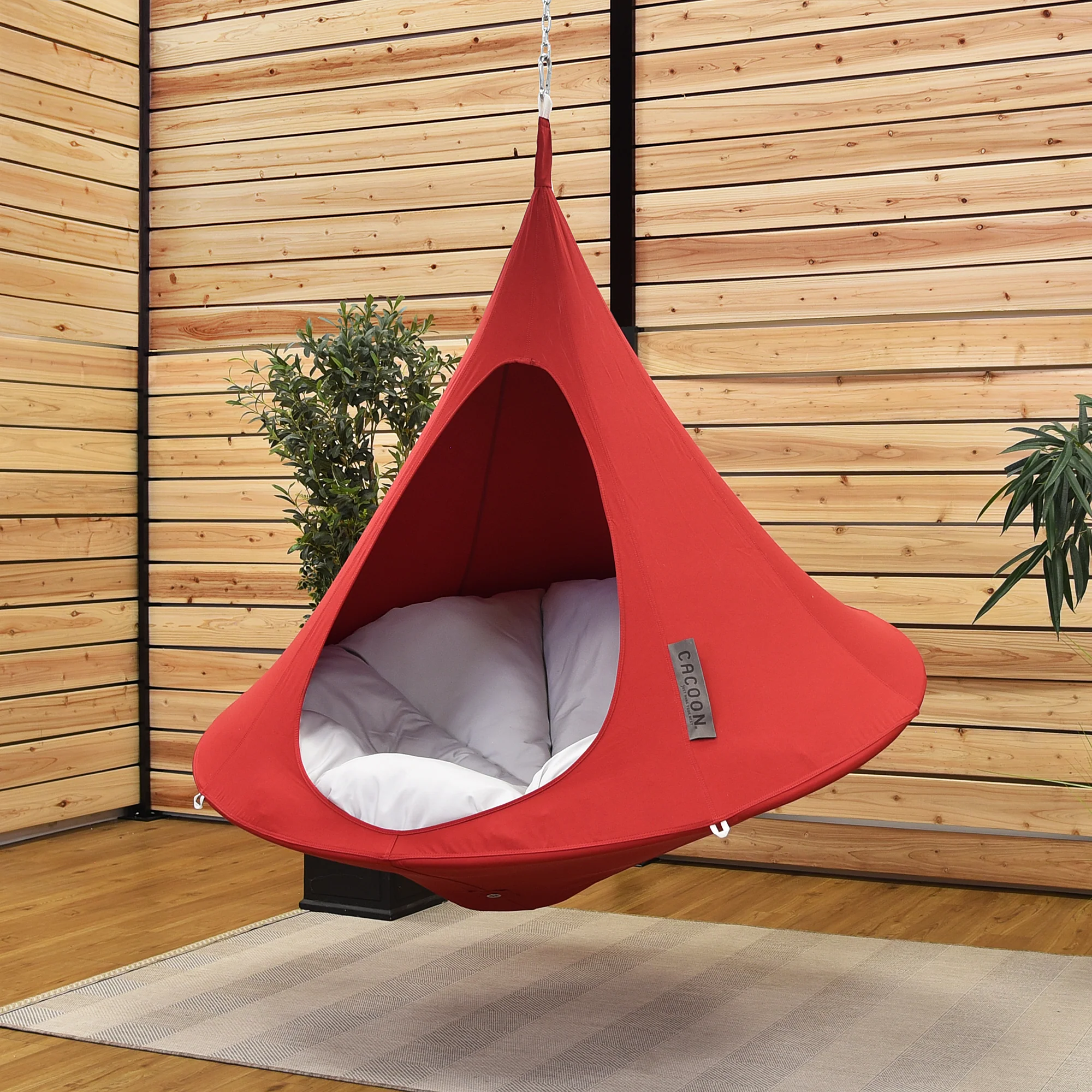 Single Cacoon - Chili Red - Image 3