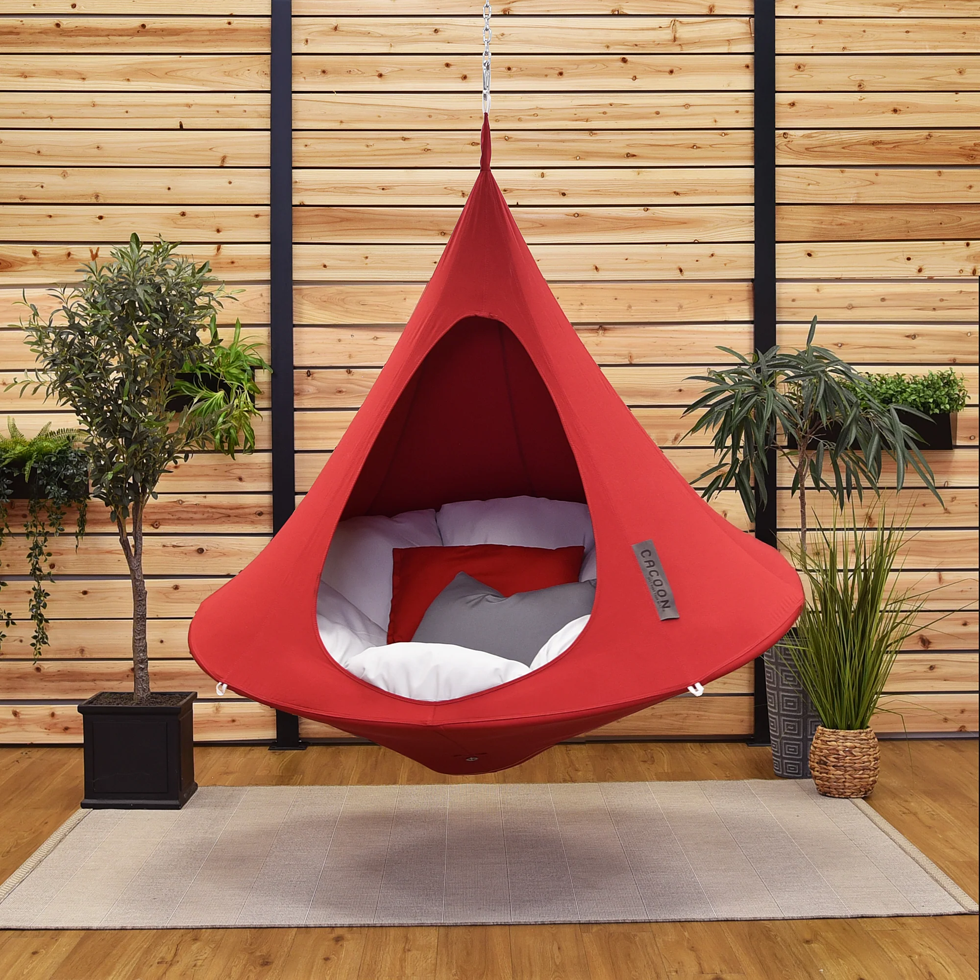 Single Cacoon - Chili Red - Image 4