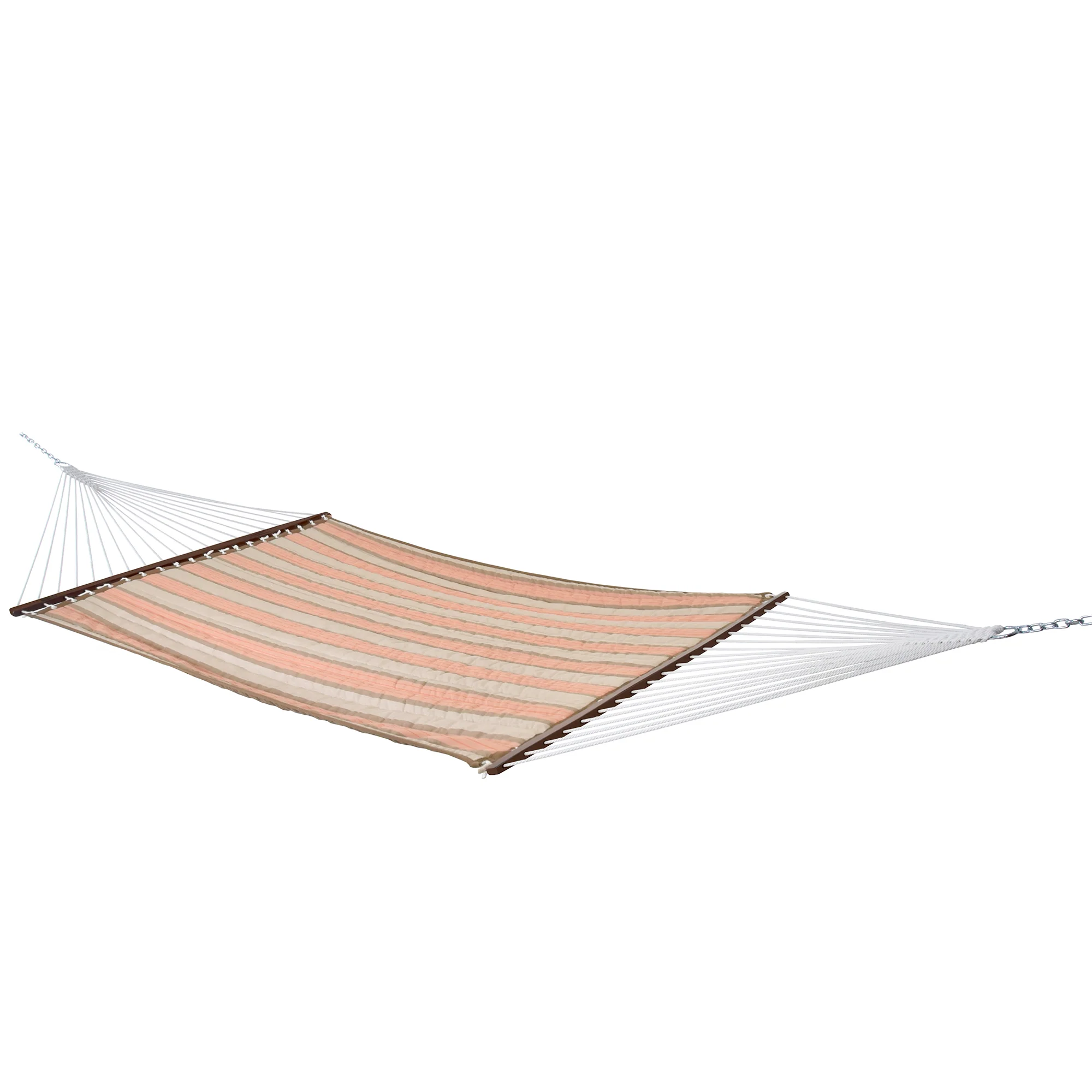Sunbrella® Quilted Spreader Bar Hammock - Cameo - Image 5