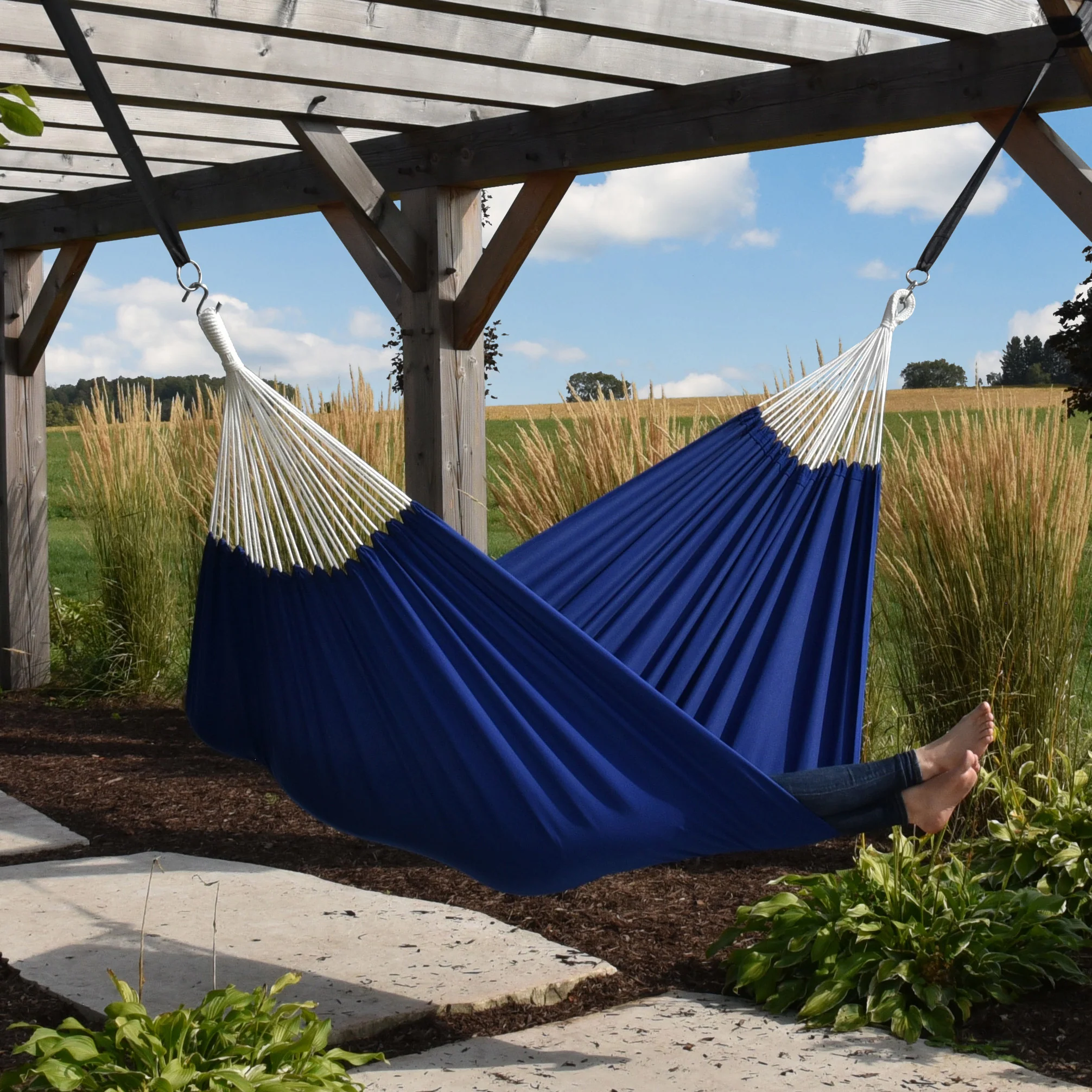 Universal Replacement Polyester Hammock - Royal Blue - Image 3